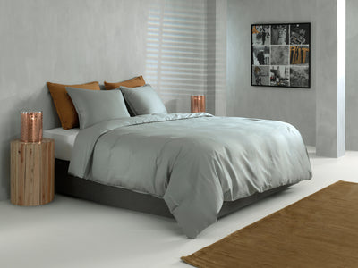 Zohome Dekbedovertrek Satinado Iron-Grey