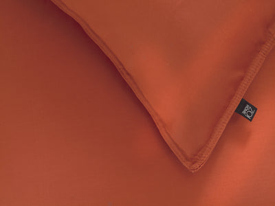 Zohome Dekbedovertrek Satinado Copper-Orange