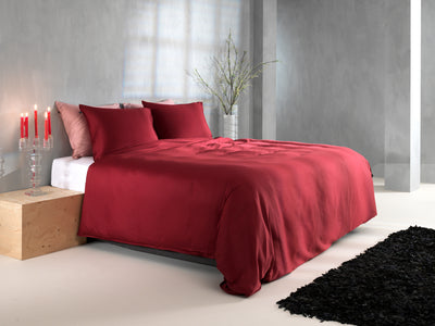 Zohome Dekbedovertrek Satinado Spicy-Red