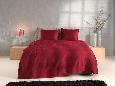 Zohome Dekbedovertrek Satinado Spicy-Red