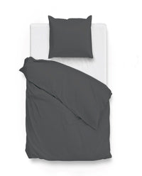 Zohome Dekbedovertrek Satinado Classic-Anthracite