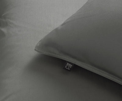 Zohome Dekbedovertrek Satinado Classic-Anthracite