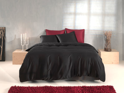 Zohome Dekbedovertrek Satinado Night-Black