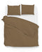 Zo!Home Dekbedovertrek Satinado Real-Taupe