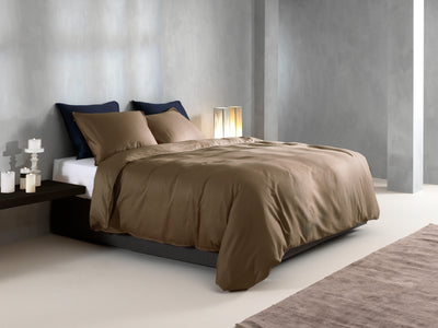 Zohome Dekbedovertrek Satinado Real-Taupe