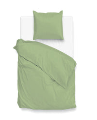 Zohome Dekbedovertrek Satinado Sage-Green