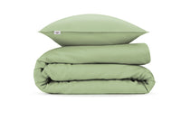 Zohome Dekbedovertrek Satinado Sage-Green