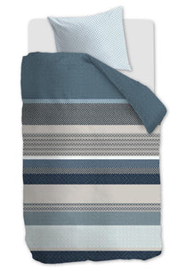BeddingHouse Dekbedovertrek Lennart Blue