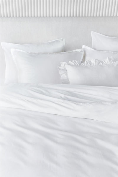 BeddingHouse Dekbedovertrek Blanca White