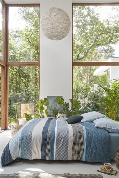 BeddingHouse Dekbedovertrek Lennart Blue