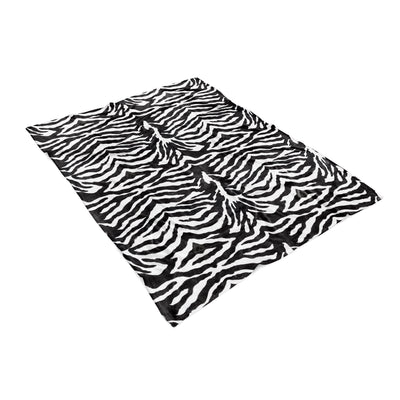 Zohome Plaid Zebra Brown 140x200 cm
