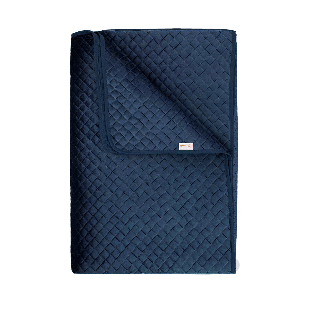 Yellow Sprei Victoria Navy-Blue