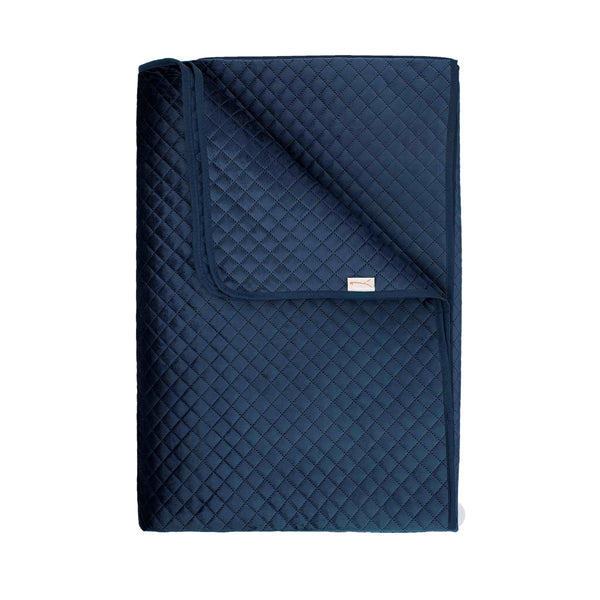 Yellow Sprei Victoria Navy-Blue