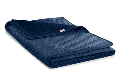 Yellow Sprei Victoria Navy-Blue