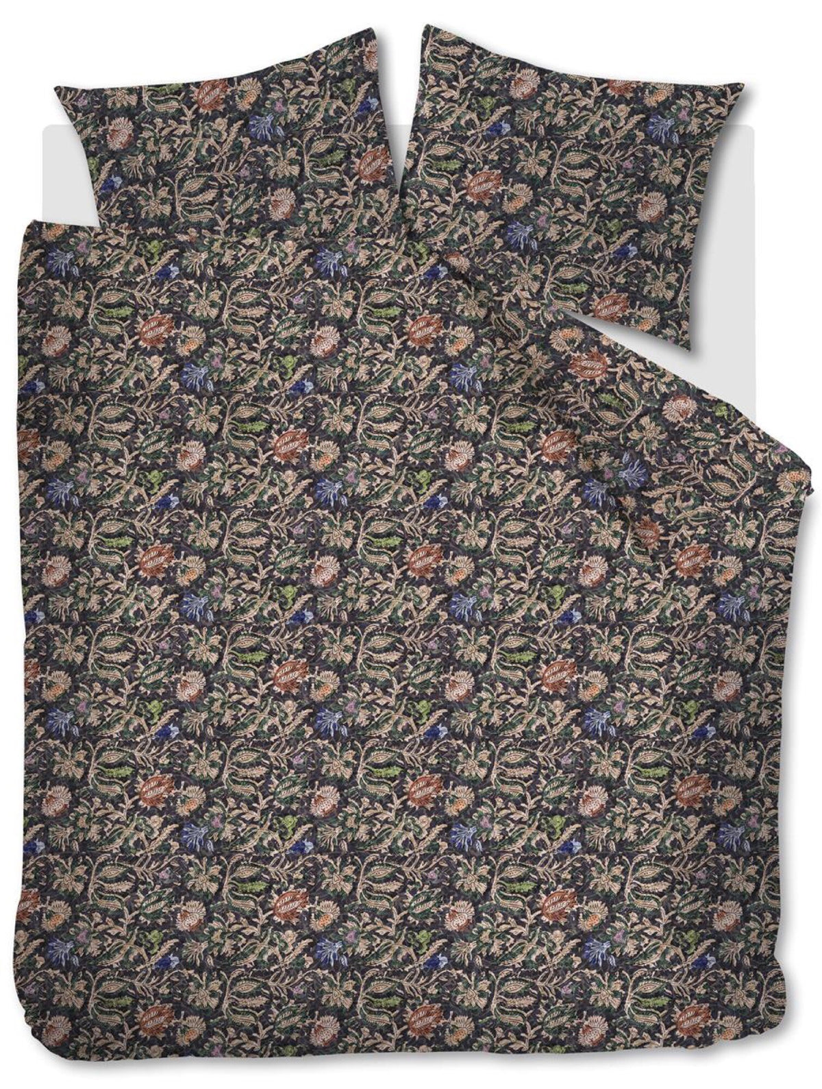 At Home Dekbedovertrek Batik Dark Blue