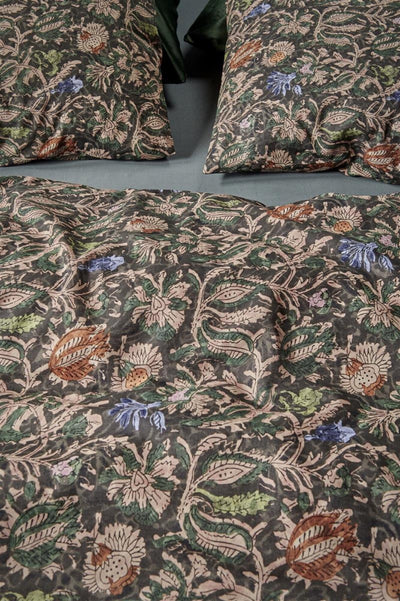 At Home Dekbedovertrek Batik Dark Blue
