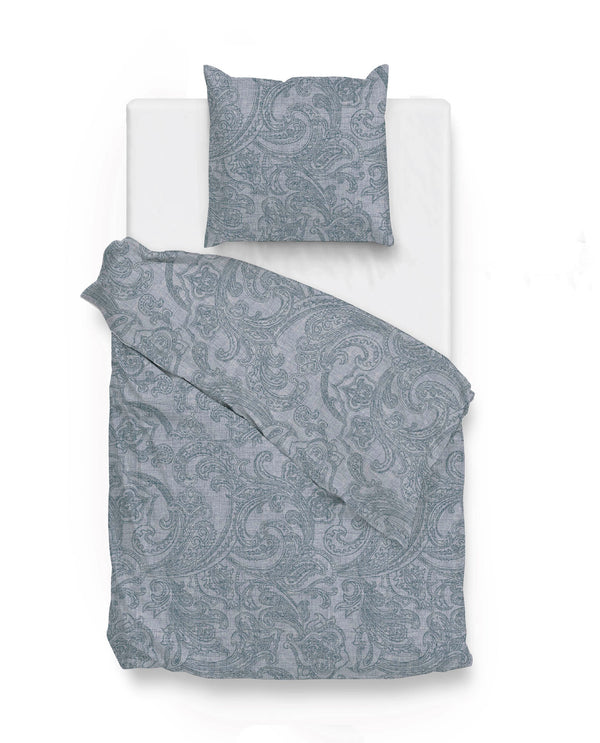 Zohome Dekbedovertrek Paisley di Lino Denim
