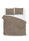Zo!Home Dekbedovertrek Paisley di Lino Palm-Taupe