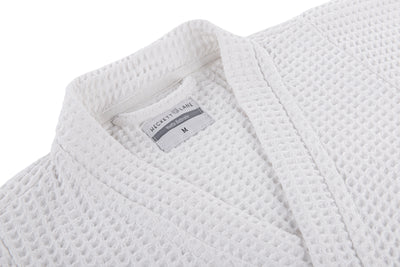 Heckett & Lane Badjas Wafel Super-White