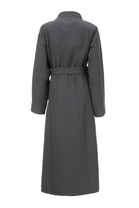 Heckett & Lane Badjas Wafel Steel-Grey