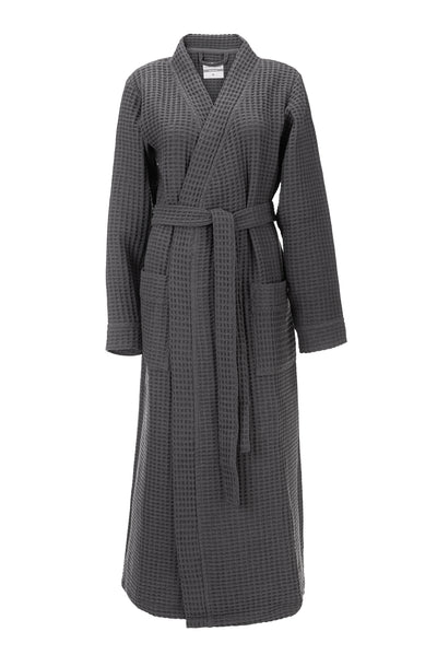 Heckett & Lane Badjas Wafel Steel-Grey