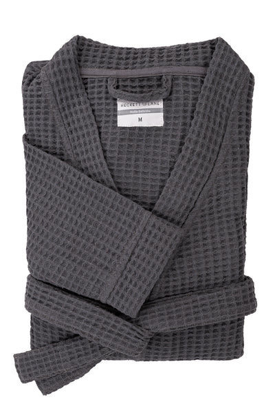 Heckett & Lane Badjas Wafel Steel-Grey