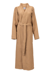 Heckett & Lane Badjas Wafel Pale-Khaki