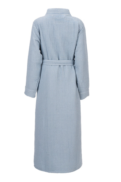 Heckett & Lane Badjas Wafel Ice-Blue