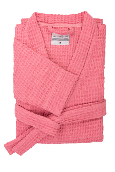 Heckett & Lane Badjas Wafel Baby-Pink