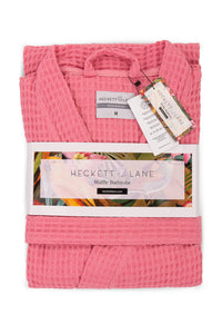 Heckett & Lane Badjas Wafel Baby-Pink