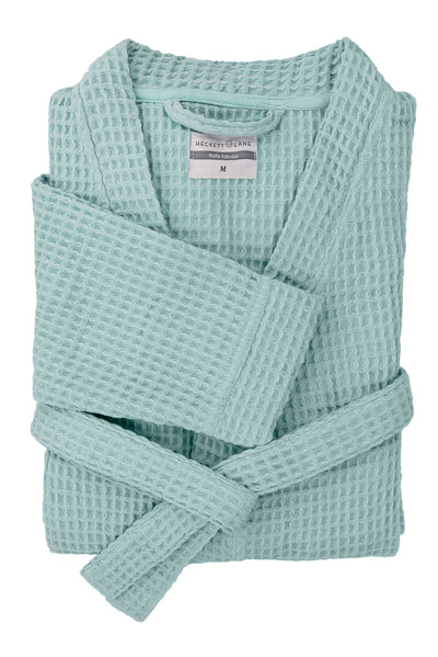 Heckett & Lane Badjas Wafel Sky-Blue
