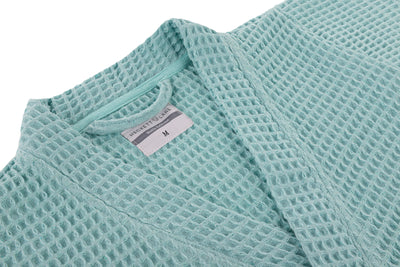 Heckett & Lane Badjas Wafel Sky-Blue