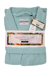 Heckett & Lane Badjas Wafel Sky-Blue