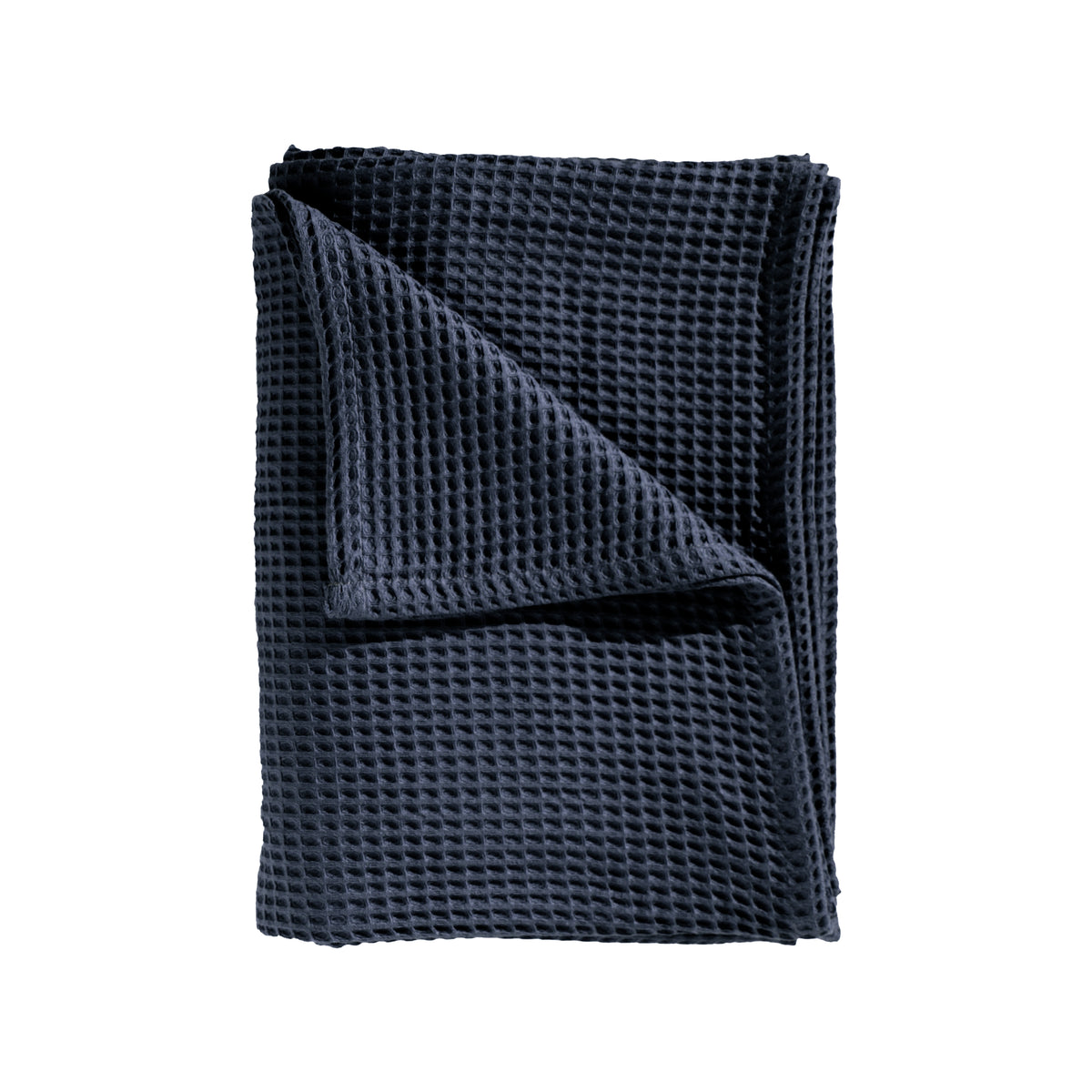 Heckett & Lane Sprei Wafel Navy-Blue