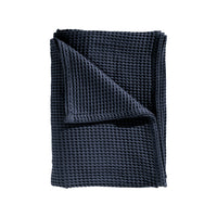 Heckett & Lane Sprei Wafel Navy-Blue