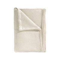 Heckett & Lane Sprei Wafel Ivory-White
