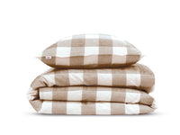 Zohome Dekbedovertrek Quattro di Lino Sandy-Beige