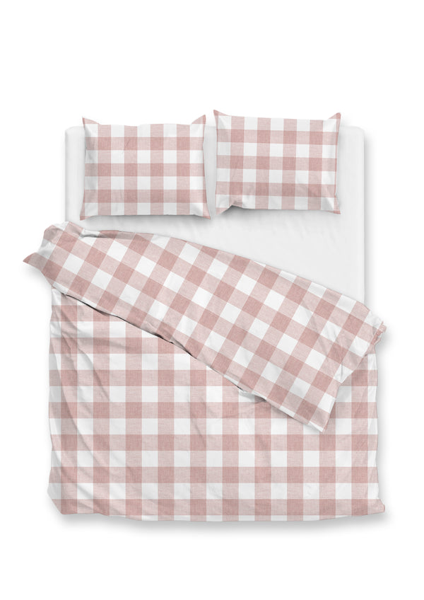 Zohome Dekbedovertrek Quattro di Lino Shell-Nude