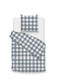 Zohome Dekbedovertrek Quattro di Lino Denim