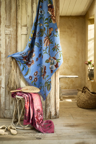 Pip Studio Strandlaken Secret Garden Beachtowel Pink
