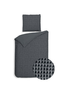 Heckett & Lane Dekbedovertrek Vafala Steel-Grey