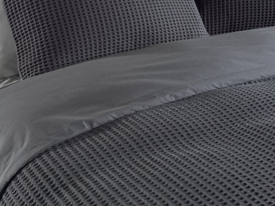 Heckett & Lane Dekbedovertrek Vafala Steel-Grey