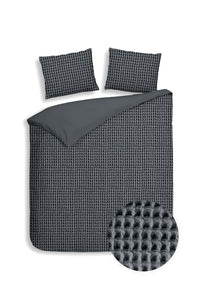 Heckett & Lane Dekbedovertrek Vafala Steel-Grey