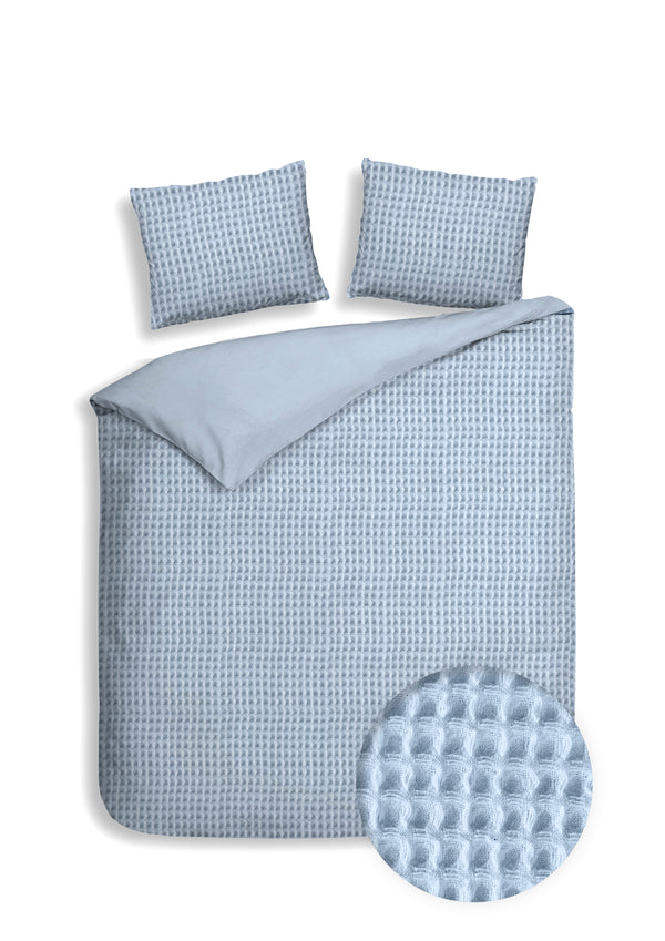 Heckett & Lane Dekbedovertrek Vafala Ice-Blue