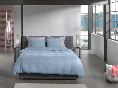 Heckett & Lane Dekbedovertrek Vafala Ice-Blue