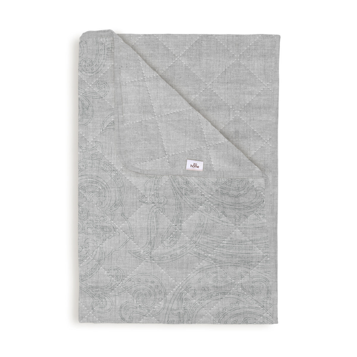 Zohome Sprei Paisley Dove-Grey