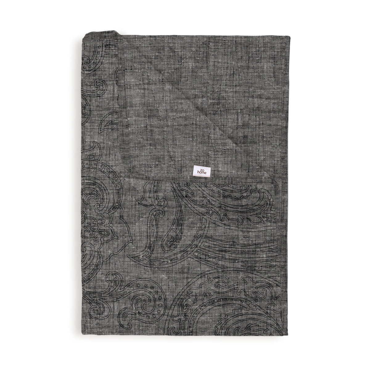 Zohome Sprei Paisley Dark-Grey