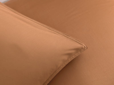 Zohome Dekbedovertrek Percalle Cream-Tan