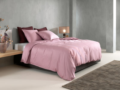 Zohome Dekbedovertrek Percalle Lilac-Pink