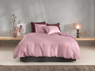 Zohome Dekbedovertrek Percalle Lilac-Pink